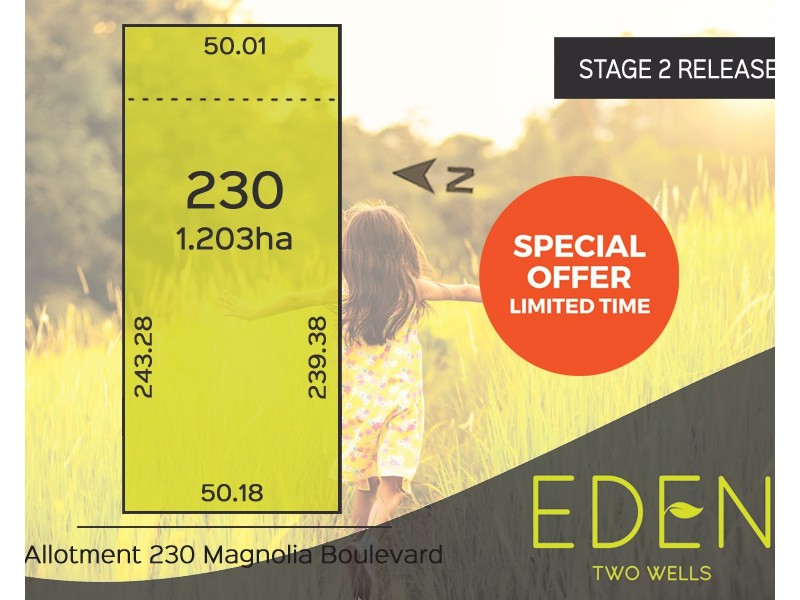 Lot 230 Magnolia Boulevard, Two Wells SA 5501