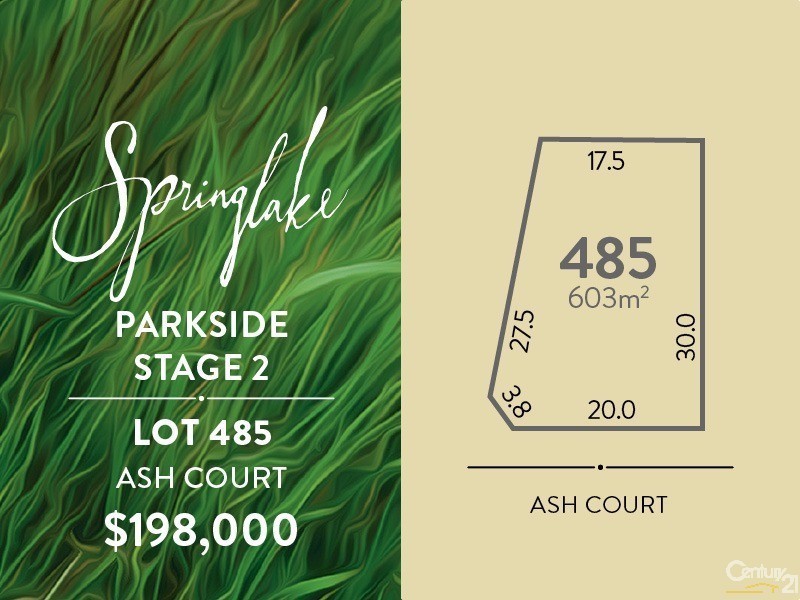 Lot 485 Ash Court, Mount Barker SA 5251