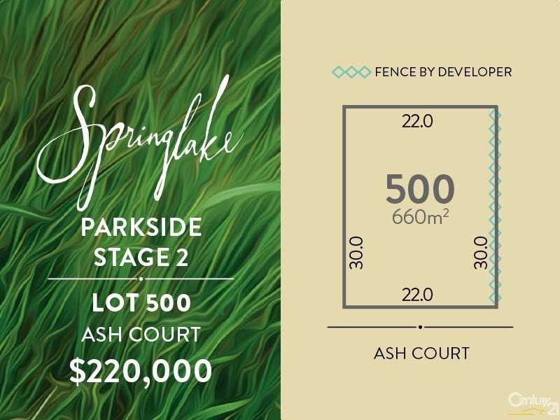 Lot 500 Ash Court, Mount Barker SA 5251