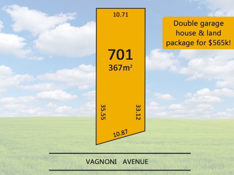 Lot 701 Vagnoni Avenue, Paradise SA 5075