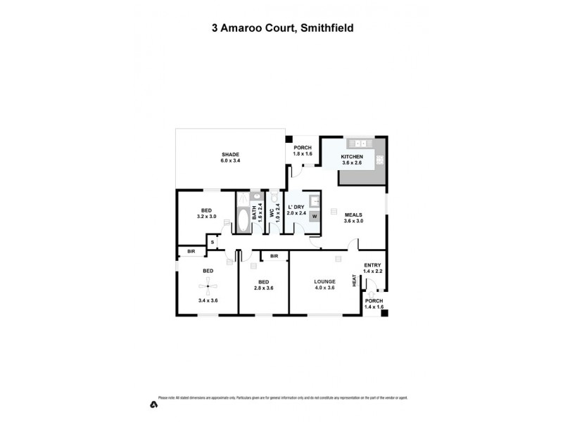 3 Amaroo Court, Smithfield SA 5114 Floorplan