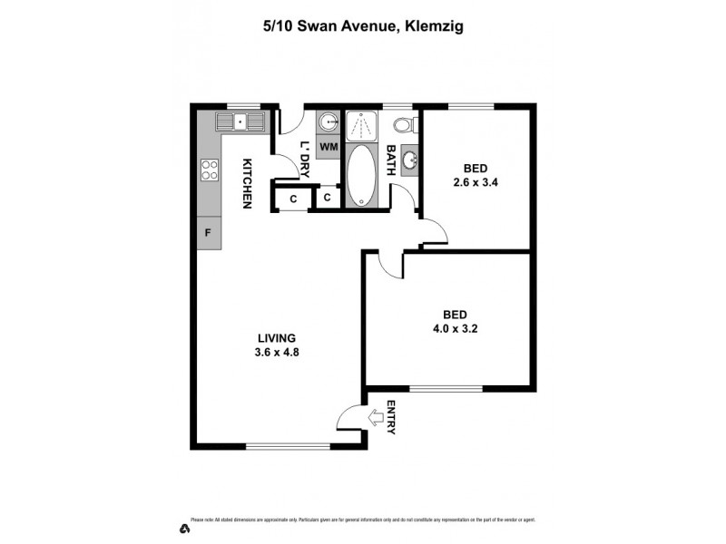 5/10 Swan Avenue, Klemzig SA 5087 Floorplan