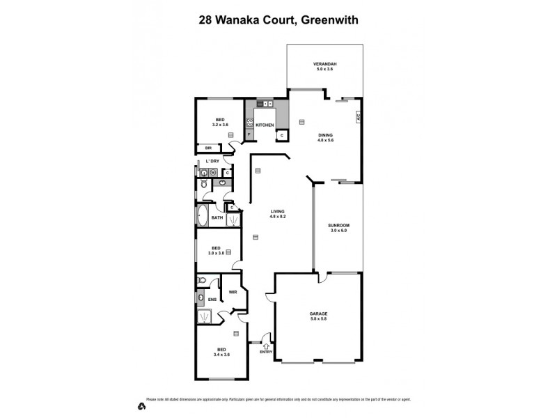 28 Wanaka Court, Greenwith SA 5125 Floorplan