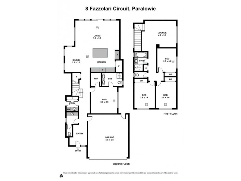 8 Fazzolari Circuit, Paralowie SA 5108 Floorplan