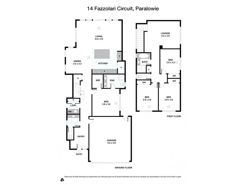 14 Fazzolari Circuit, Paralowie SA 5108 Floorplan