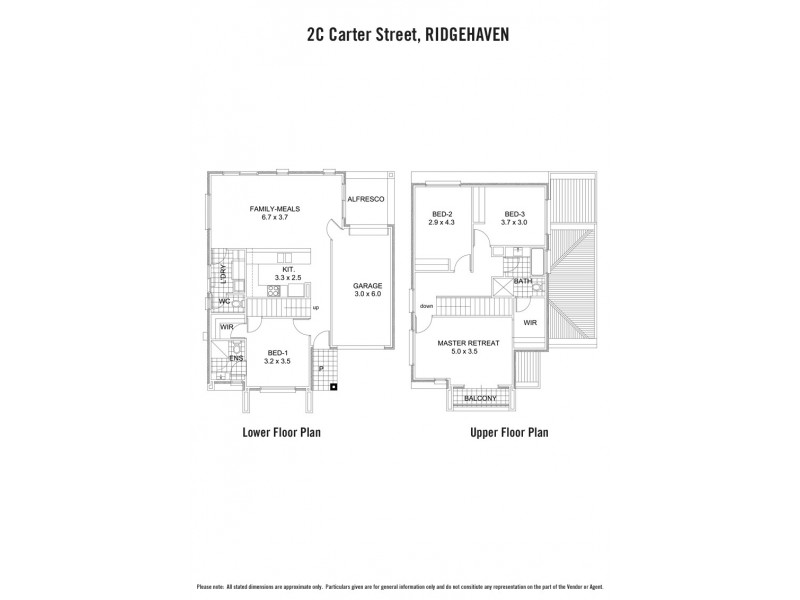 2C Carter Street, Ridgehaven SA 5097 Floorplan