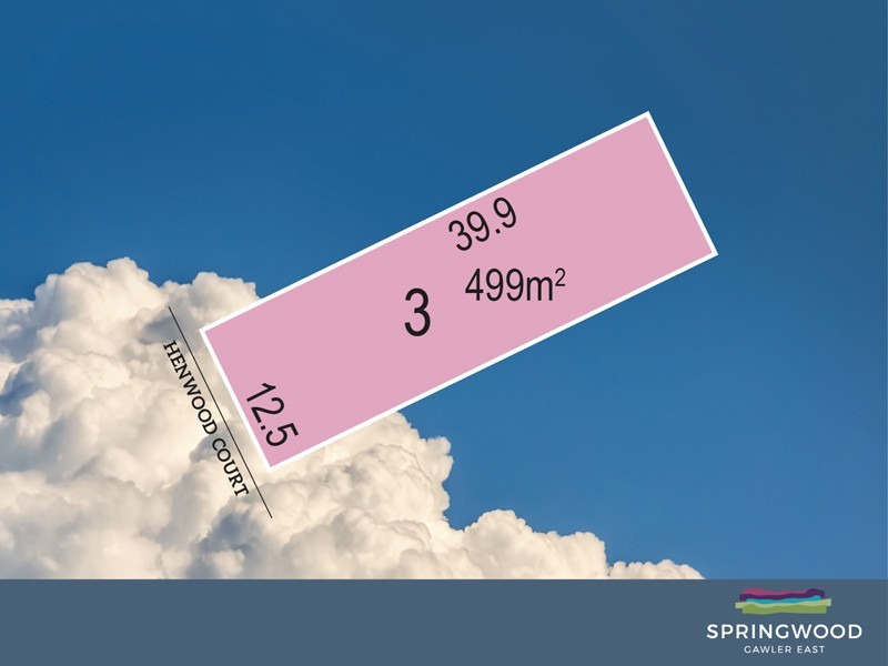 Lot 3 Henwood Court, Gawler East SA 5118