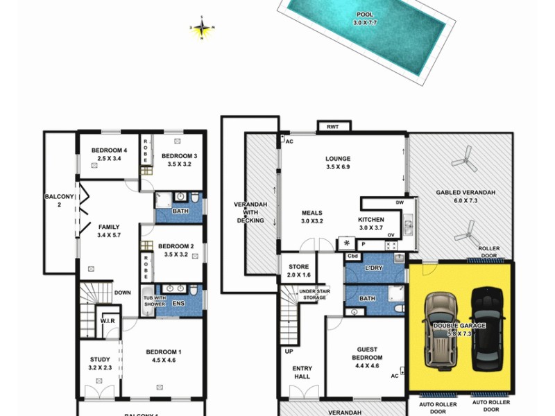 65 Waterside Drive, Burton SA 5110 Floorplan