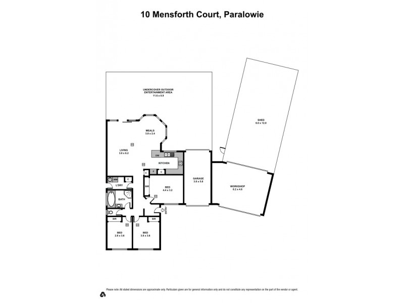 10 Mensforth Court, Paralowie SA 5108 Floorplan
