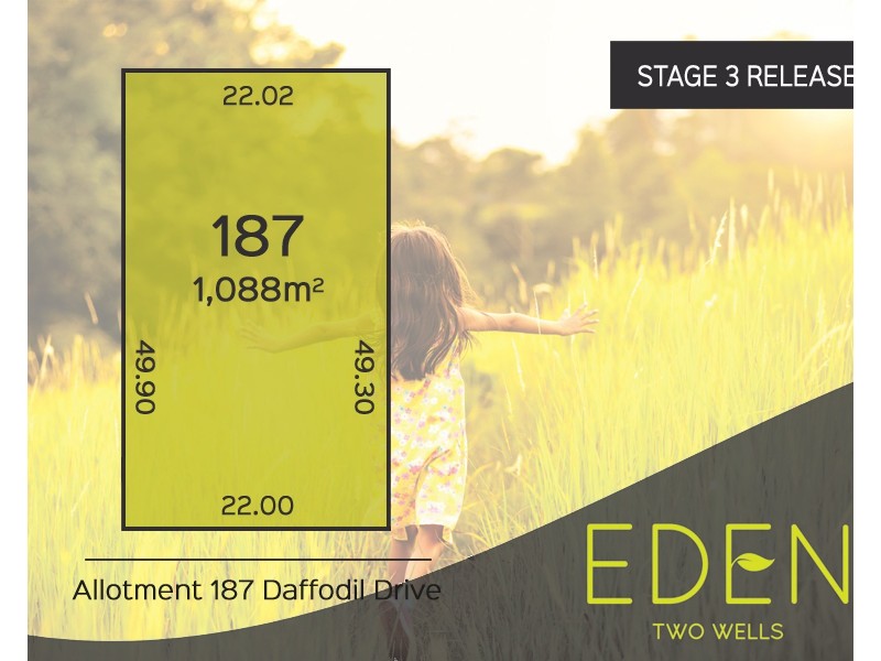 Lot 187 Daffodil Drive, Two Wells SA 5501