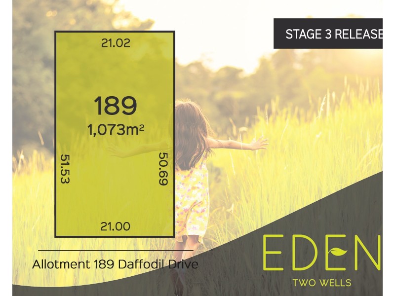 Lot 189 Daffodil Drive, Two Wells SA 5501