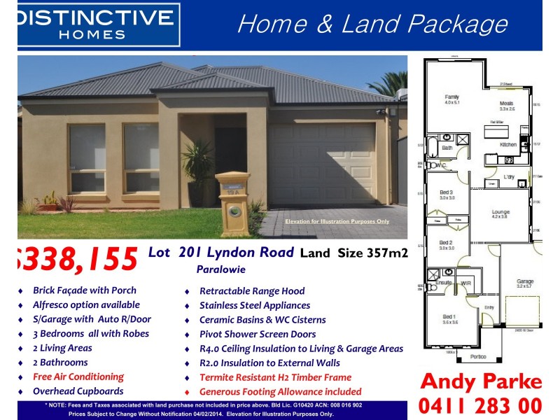 Lot 201 Lyndon Road, Paralowie SA 5108
