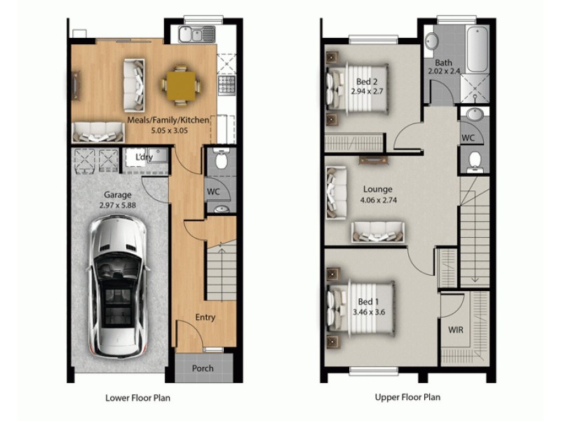 CL 61/11 Wyong Crescent, Andrews Farm SA 5114 Floorplan