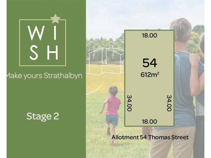 Lot 54 Thomas Street, Strathalbyn SA 5255