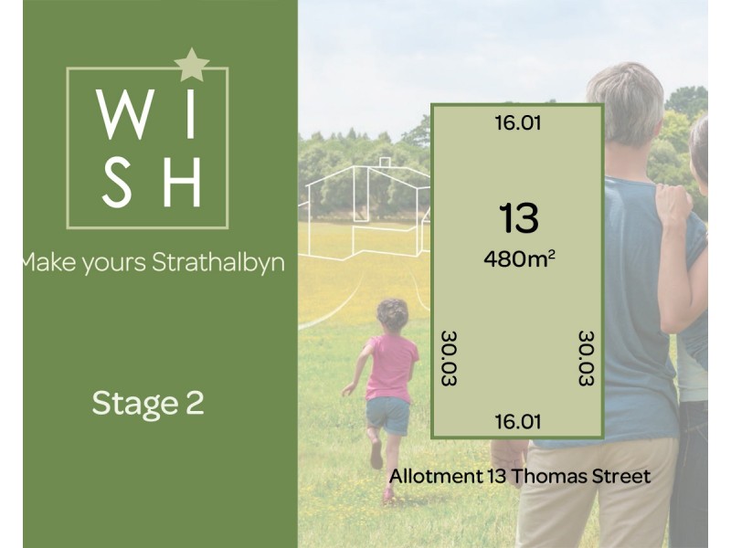 Lot 13 Thomas Street, Strathalbyn SA 5255