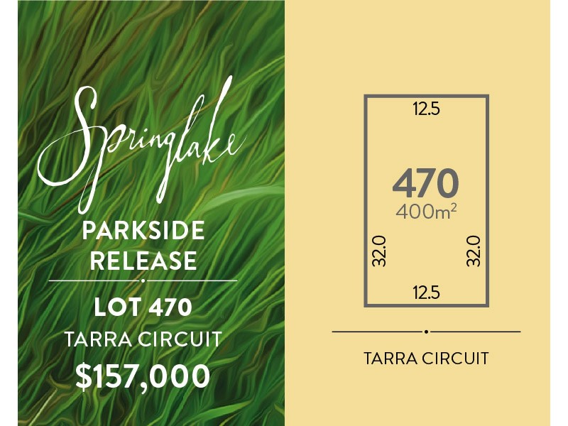 Lot 470 Tarra Circuit, Mount Barker SA 5251