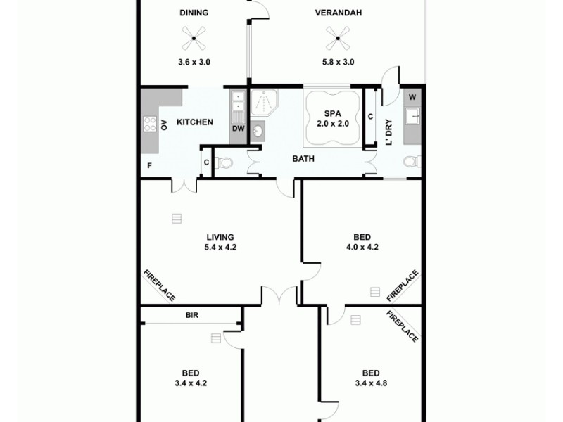 3A Yuill Street, Glenelg SA 5045 Floorplan