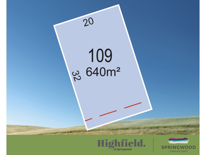 Lot 109 Luxton Avenue, Gawler East SA 5118