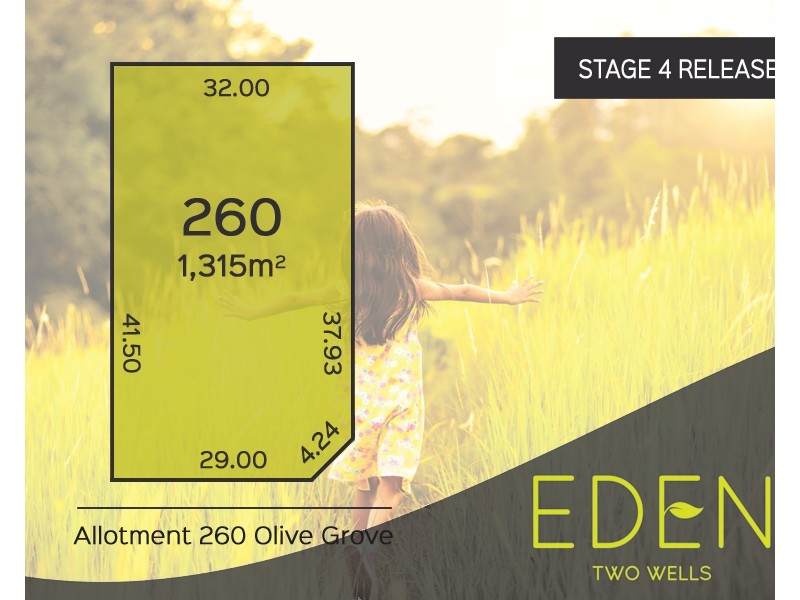 Lot 260 Olive Grove, Two Wells SA 5501