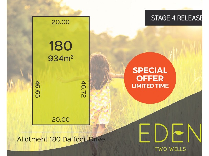 Lot 180 Daffodil Drive, Two Wells SA 5501