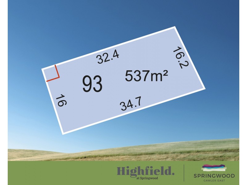 Lot 93 Luxton Avenue, Gawler East SA 5118