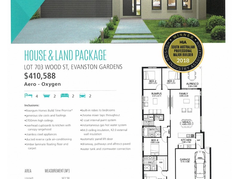 Lot 703 Wood Street, Evanston Gardens SA 5116