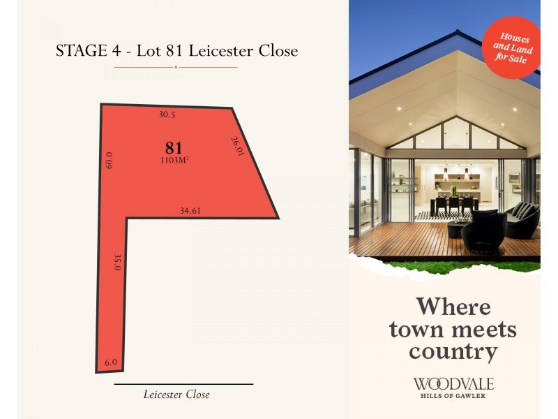 Lot 81 Leicester Close, Gawler South SA 5118