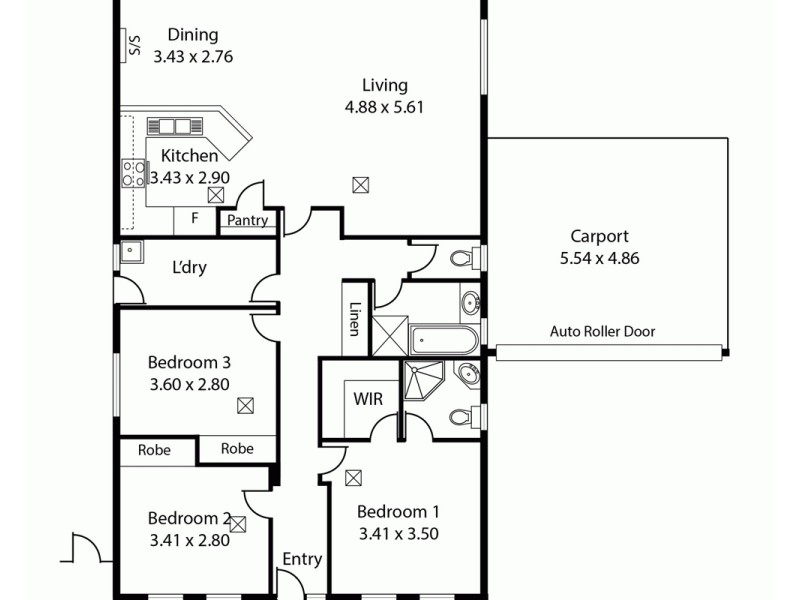 19 Douglas Street, Ferryden Park SA 5010 Floorplan