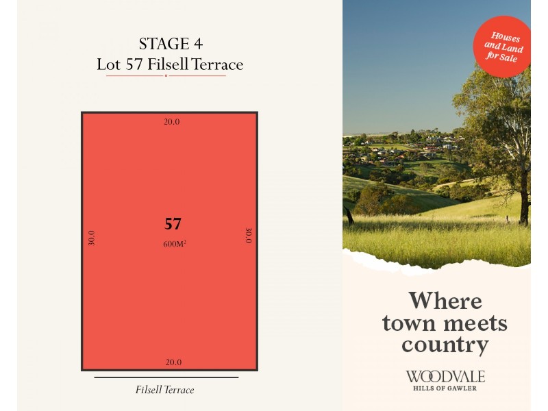 Lot 57 Filsell Terrace, Gawler South SA 5118