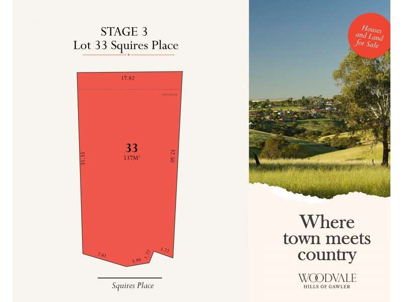 Lot 33 Squires Place, Gawler South SA 5118