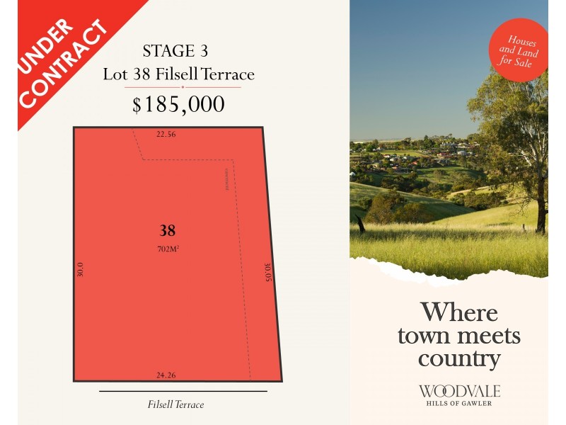 Lot 38 Filsell Terrace, Gawler South SA 5118