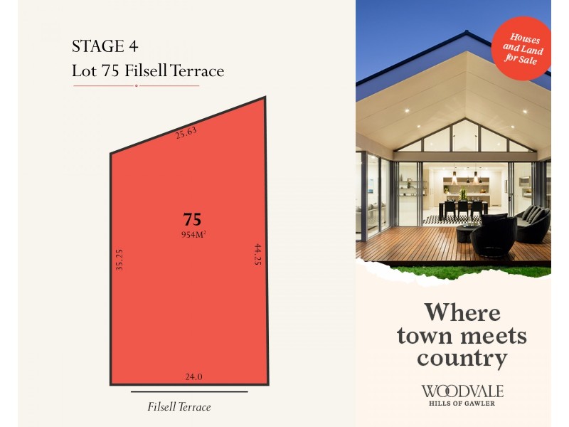 Lot 75 Filsell Terrace, Gawler South SA 5118