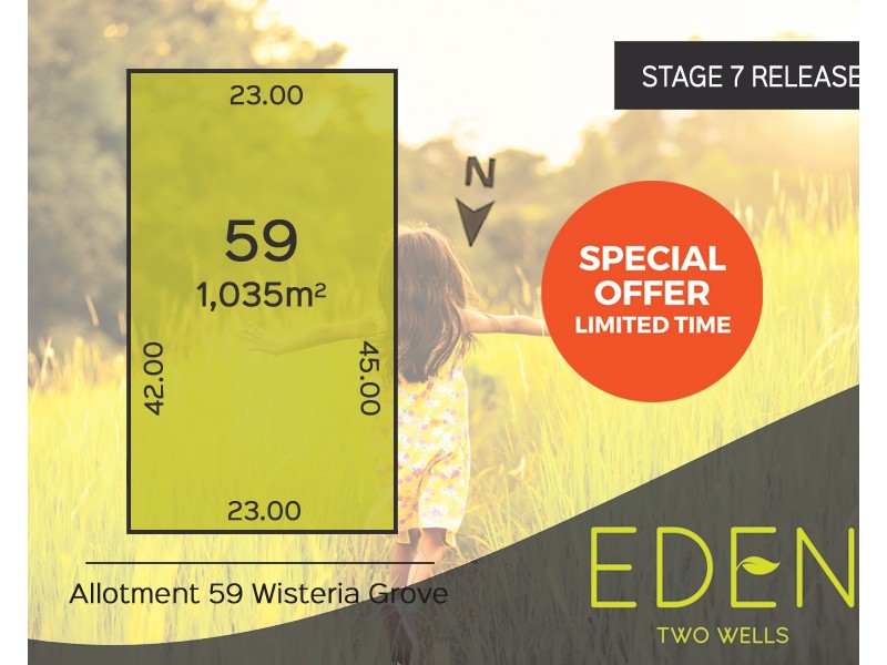 Lot 59 Wisteria Grove, Two Wells SA 5501