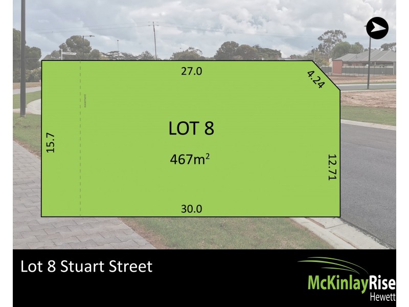 Lot 8 Stuart Street, Hewett SA 5118