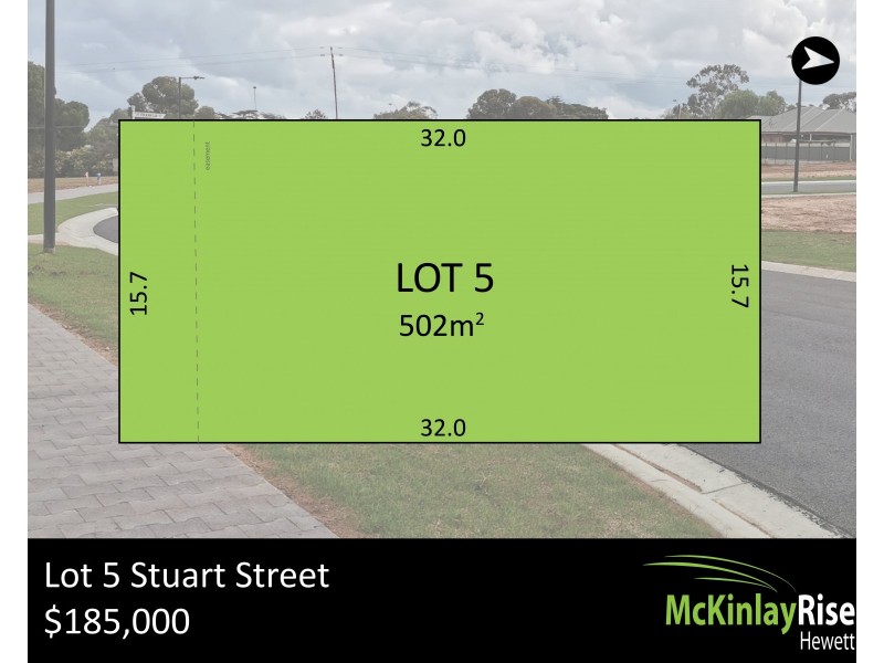 Lot 5 Stuart Street, Hewett SA 5118