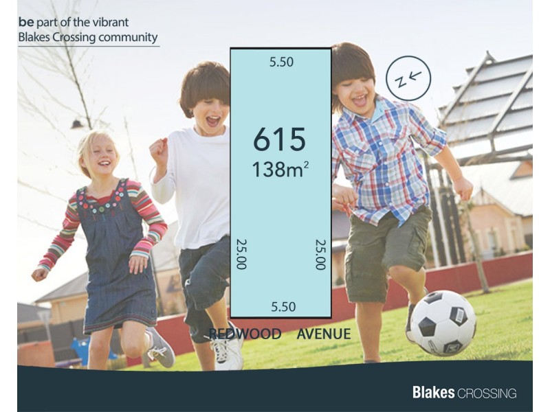 Lot 615 Redwood Avenue, Blakeview SA 5114