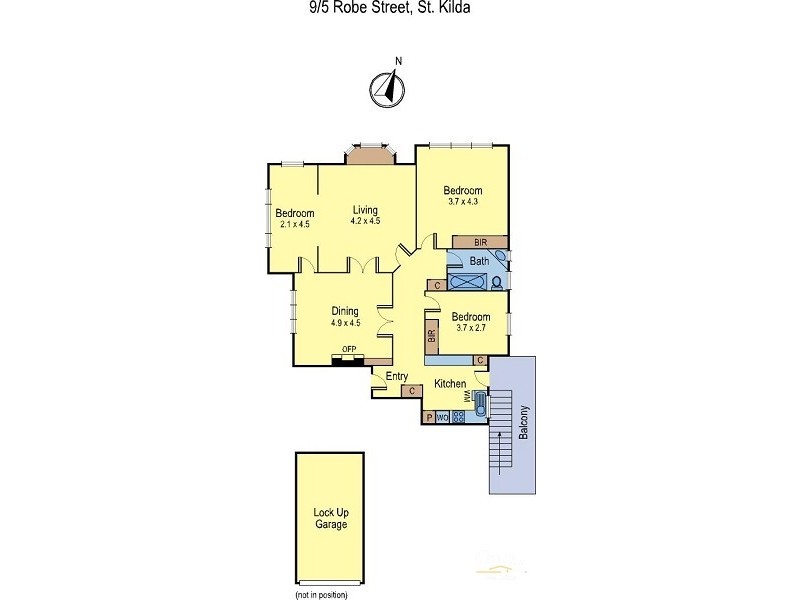 9/5 Robe Street, St Kilda VIC 3182