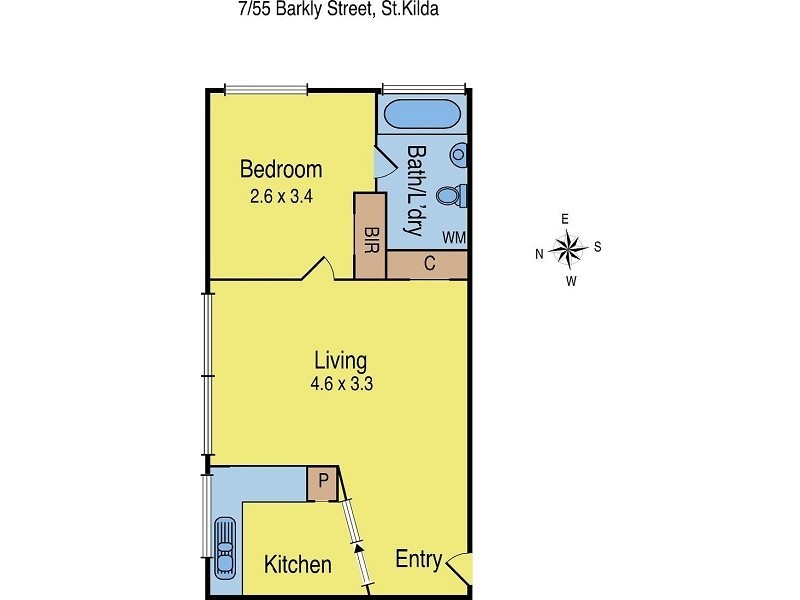 7/55 Barkly Street, St Kilda VIC 3182