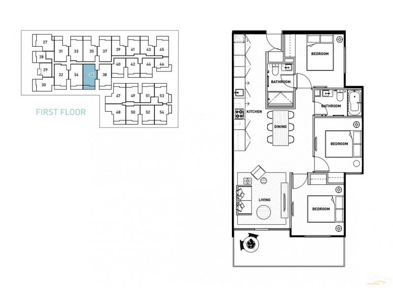 105/3-7 Dixon Street, Clayton VIC 3168 Floorplan