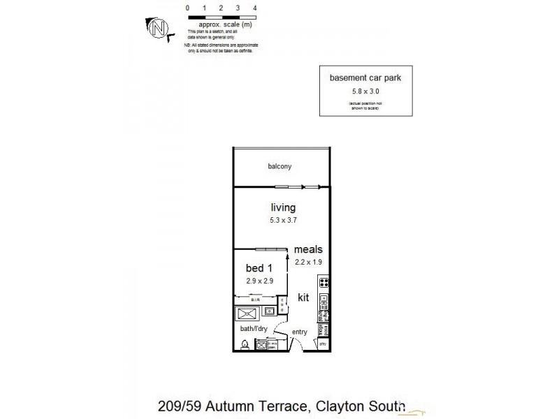 A209/59 Autumn Terrace, Clayton South VIC 3169 Floorplan