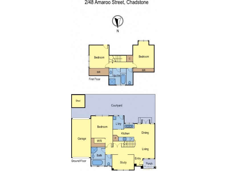 2/48 Amaroo Street, Chadstone VIC 3148 Floorplan