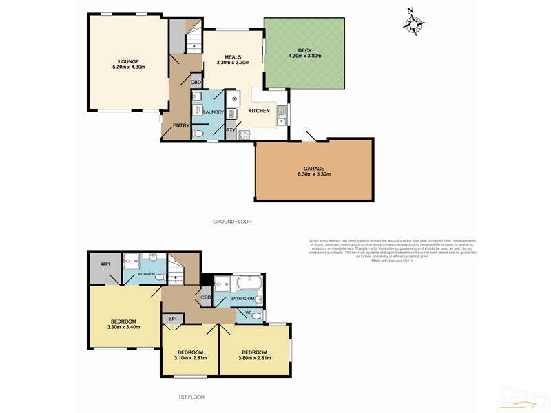 14/27-51 Charles Street, Bentleigh East VIC 3165 Floorplan