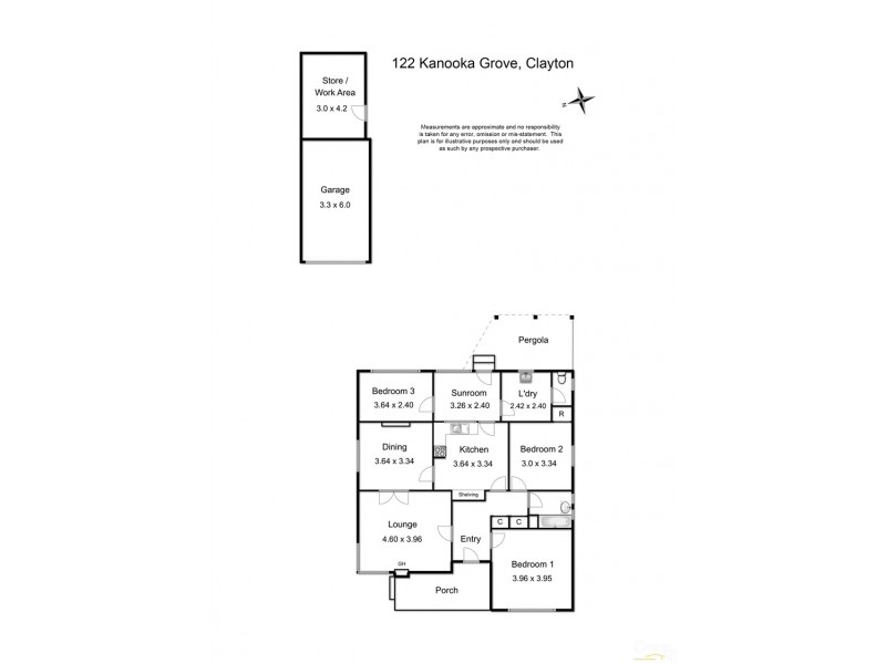 122 Kanooka Grove, Clayton VIC 3168 Floorplan