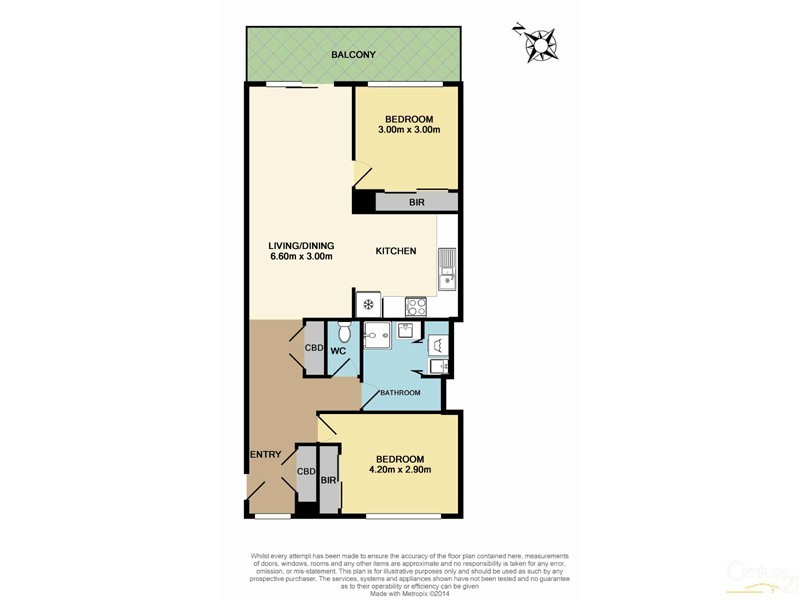 44/210 Normanby Road, Notting Hill VIC 3168 Floorplan