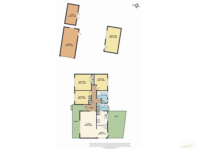 14 Mack Crescent, Clarinda VIC 3169 Floorplan