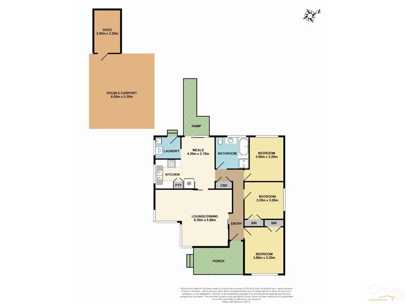 18 Bushland Avenue, Clarinda VIC 3169 Floorplan