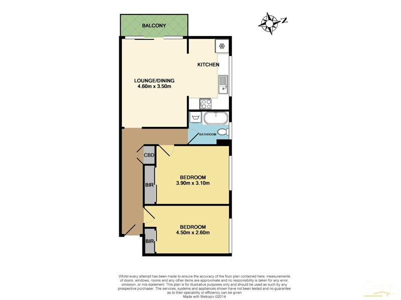 4/49 Wilson Street, Cheltenham VIC 3192 Floorplan