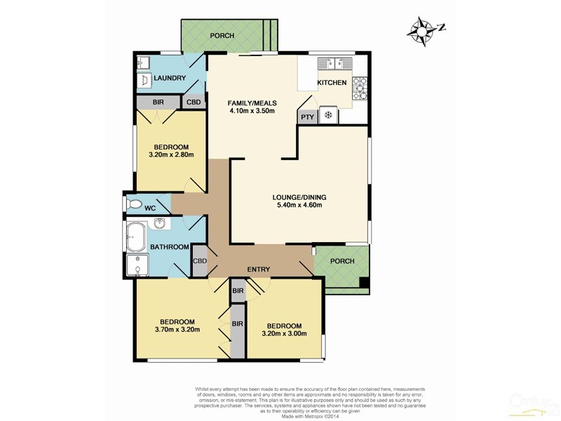 1 Dyer Court, Clarinda VIC 3169 Floorplan