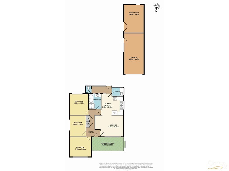 34 Mallawa Street, Clayton South VIC 3169 Floorplan