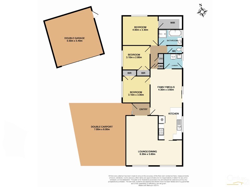25 Carbine Avenue, Clarinda VIC 3169 Floorplan